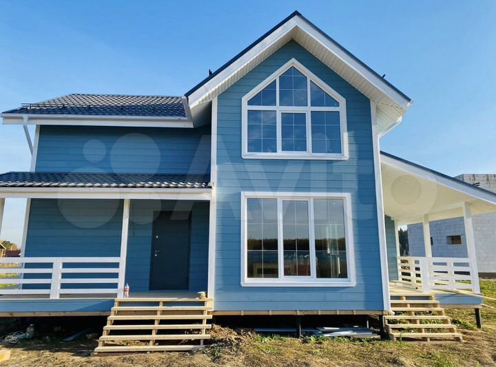 Дом 134,6 м² на участке 7 сот.