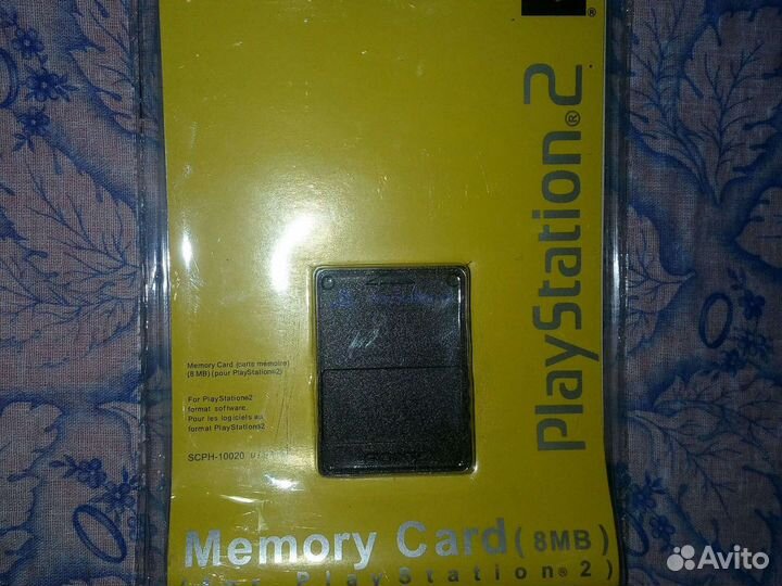 Карта памяти ps2
