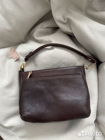 Кожаная женская сумка с ручками