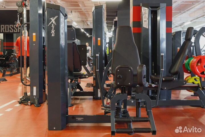 XR109 тренажер для мышц бедра сидя X-line R