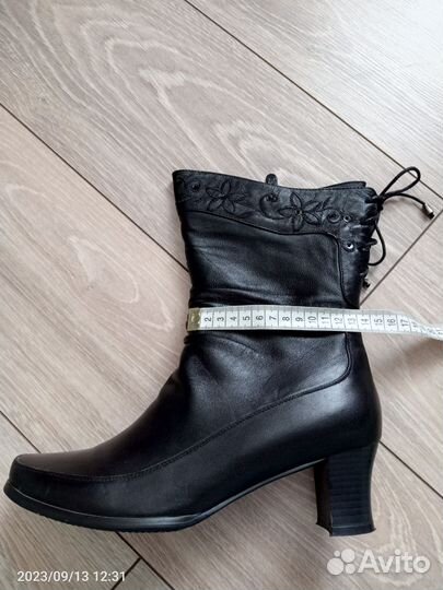 Полусапожки осень - весна женские натуральная кожа