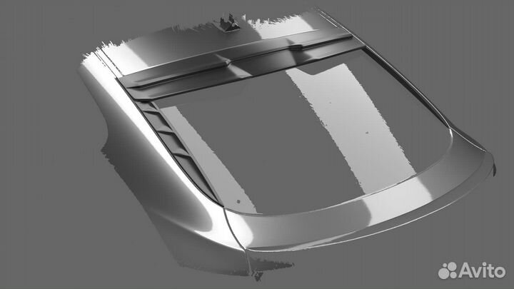 Спойлер bmw x6 e71 веерки