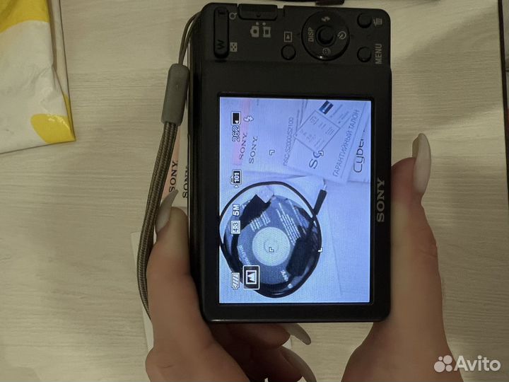 Цифровой фотоаппарат sony cyber shot