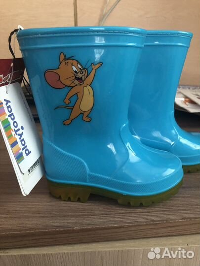 Детские резиновые сапоги