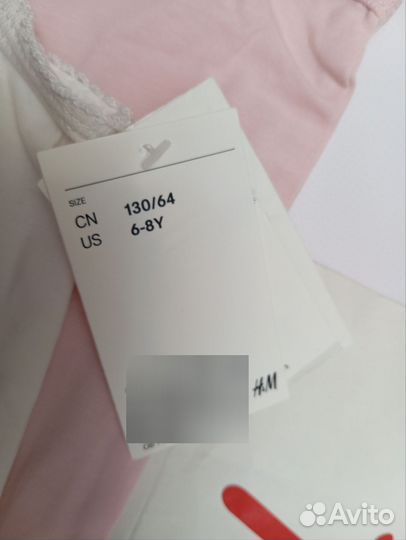 Майки hm новые 122-128 и 134-140