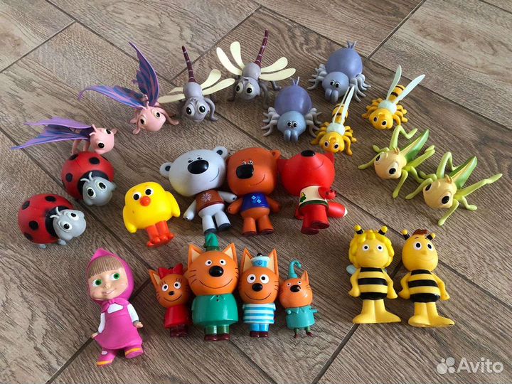 Игрушки из мультфильмов, животные