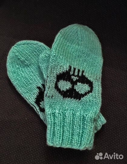 Варежки новые ручная работа