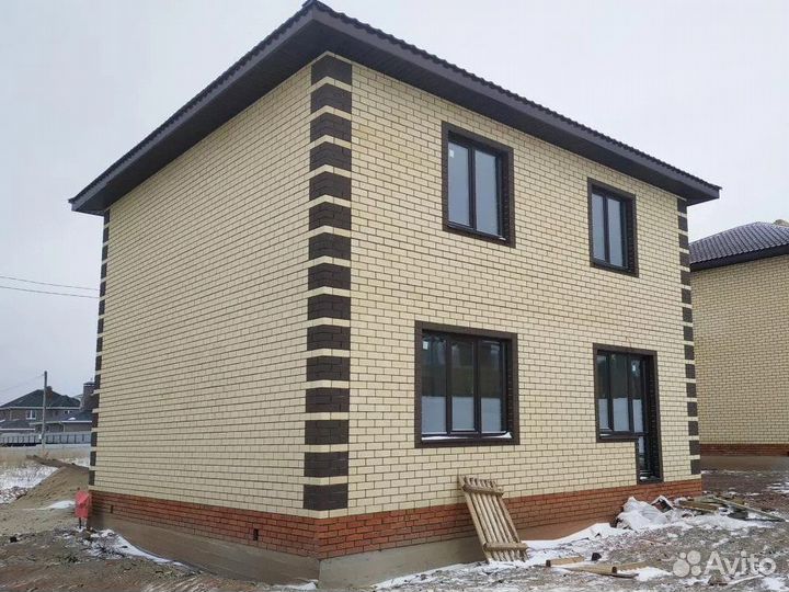 Кирпич лицевой Сливки Рустика Фурбау