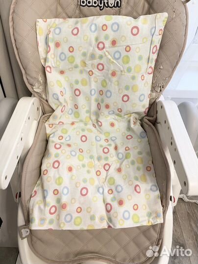 Стульчик для кормления babyton трансформер 2 в 1