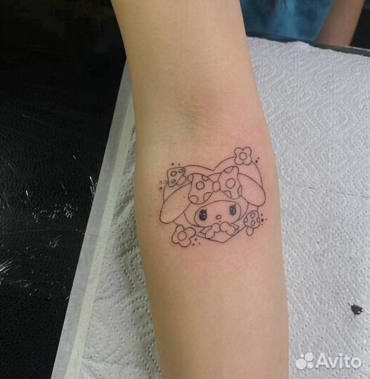 Мини татуировка