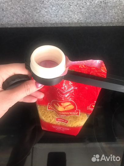 Зажим закрывашка для пакета с крышкой