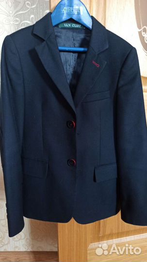 Пиджак школьный. Рост 134