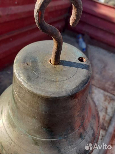 Рында старинная. Посеребрение