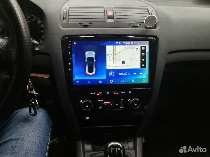 Штатные авто магнитола для Skoda Anroid GPS тэйс