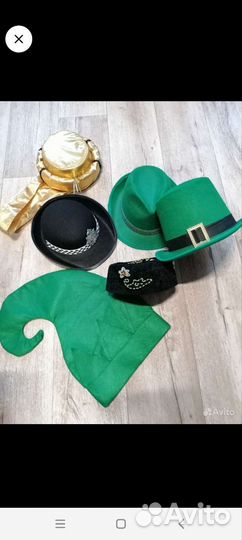 Карнавальные головные уборы, костюмы. Прокат