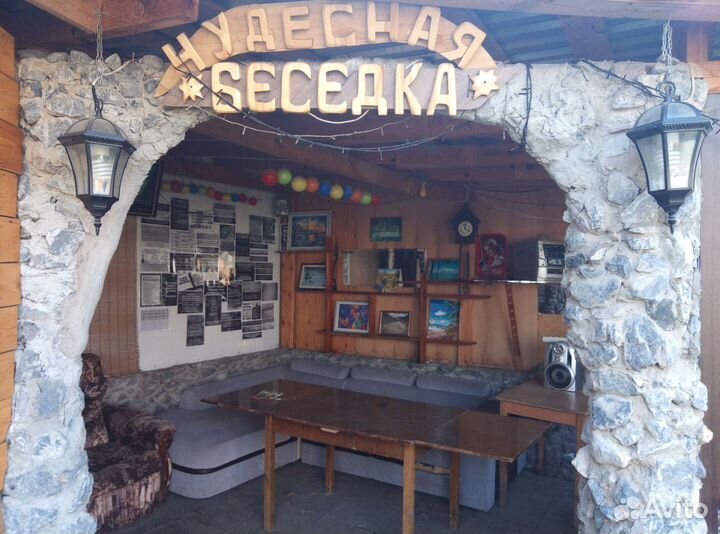 Беседка баня праздник