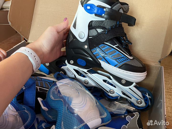 Детские ролики и защита