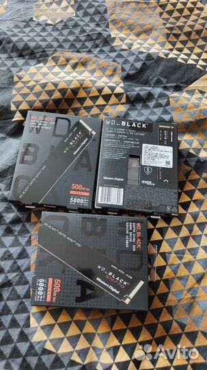 SSD M.2 500Gb WD Black SN770 PCI-E 4.0 WDS500G3X0E