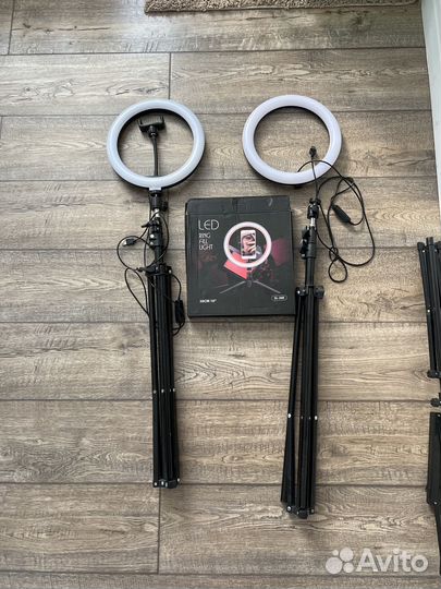 Кольцевая лампа 26 см