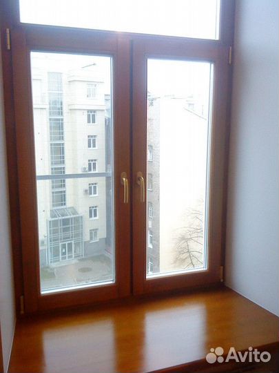 Окна под дерево в рассрочку