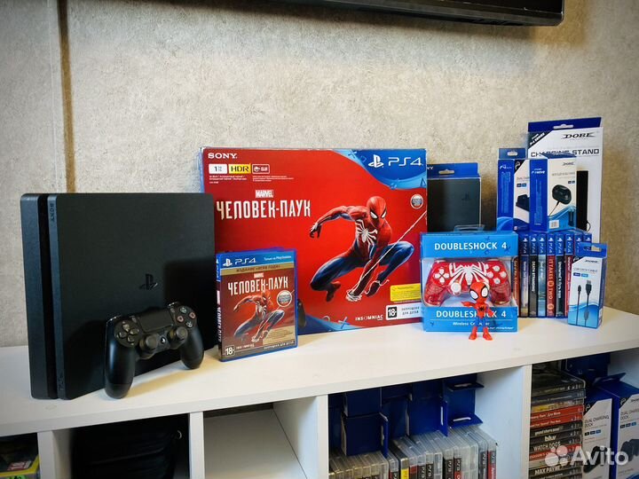 Ps4 slim pro I Sony Playstation 4 Человек-Паук