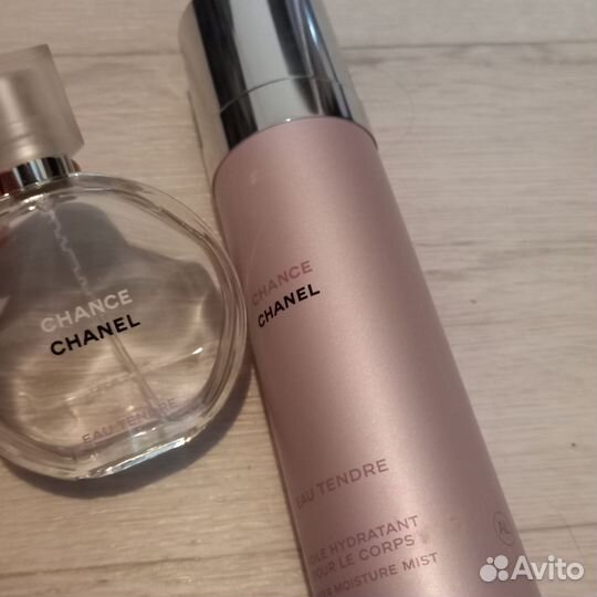 Духи шанель шанс tende + дымка(ориг.)