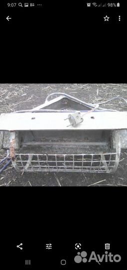 Лампа и тены обогрева