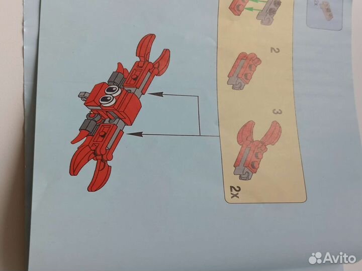 Конструктор lego акула