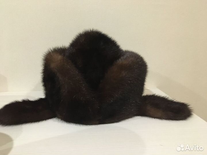 Женская норковая шапка