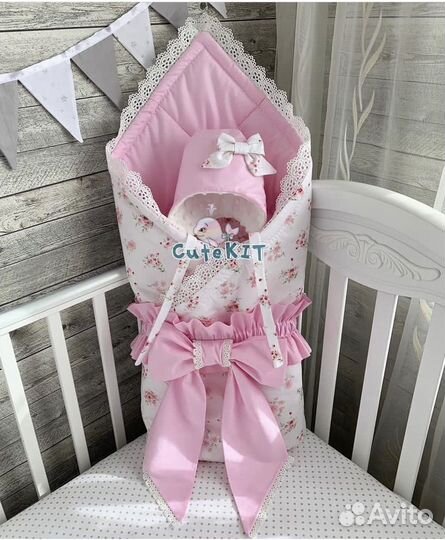 Конверт на выписку для девочки