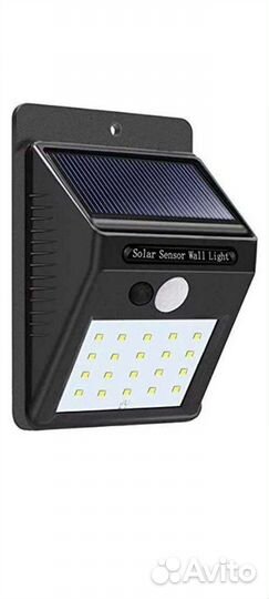 Прожектор на солнечных батар. с датчиком движения