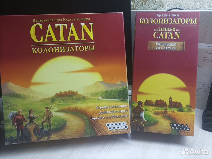 Колонизаторы Catan + расширение на 5-6