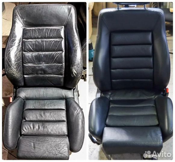 Реставрация кожи авто