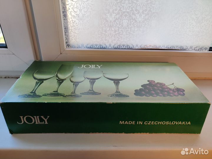 Бокалы для вина Bohemia Чехословакия 150 мл винтаж