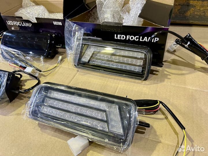 LED надфарники Ваз 2121-21214, Нива Legend, Urban