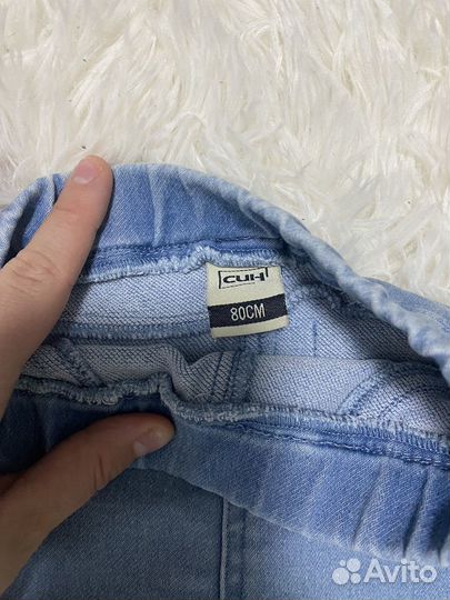 Джинсы для девочки 80