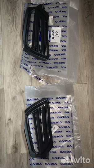 Заглушки бампера volvo R design