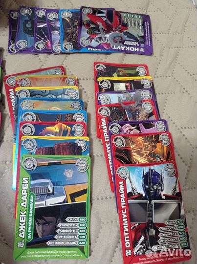 Карточки трансформеры прайм