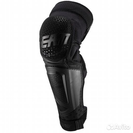 Leatt 3df Hybrid Ext Knee Guards Black Черный