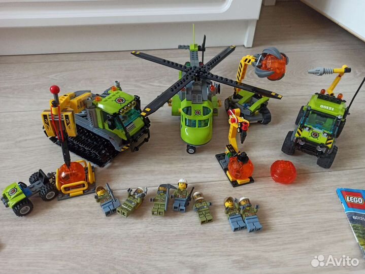Lego City Набор Исследователей вулканов 60121-123