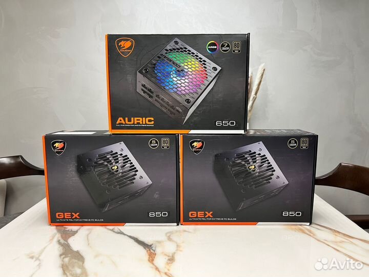 Блоки питания 850W и 650W модульные