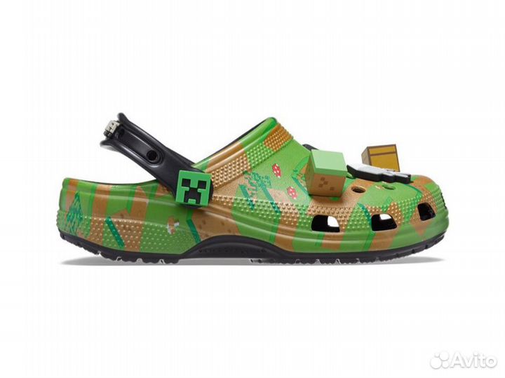 Сабо Crocs x Minecraft