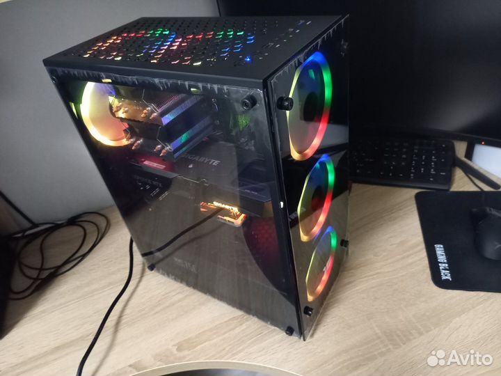 Вентиляторы 120мм для пк с подсветкой RGB 6шт
