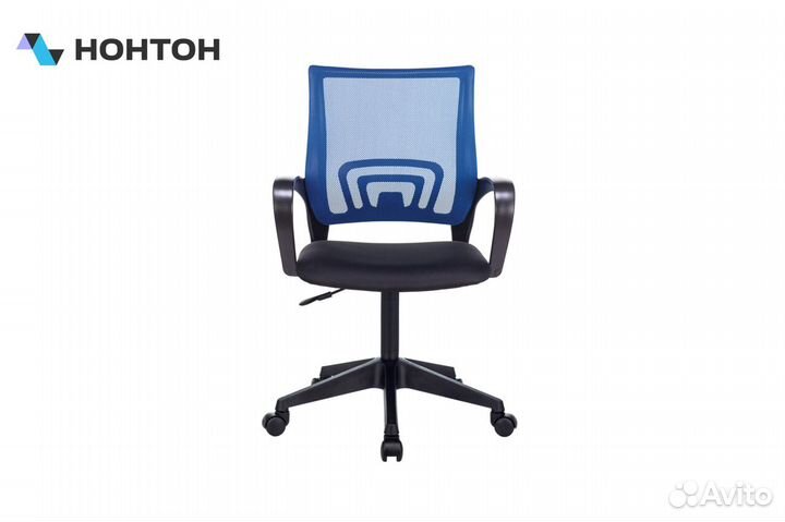 Компьютерное кресло Бюрократ CH-695NLT синее / чер