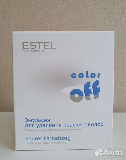 Эмульсия для удаления краски Estel Color off