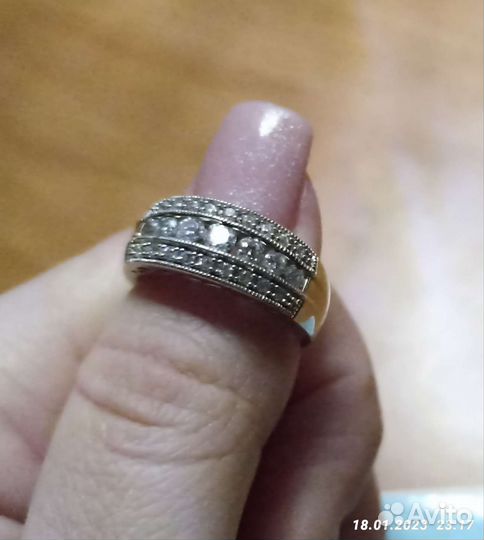 Серебряное кольцо