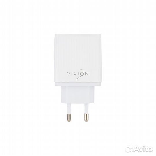 Блок питания vixion H2c 2xUSB QC 3.0 2.4A+Type-C