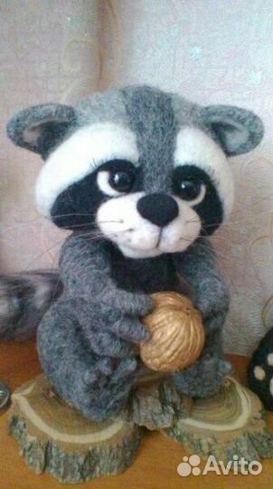 Валяные игрушки ручной работы