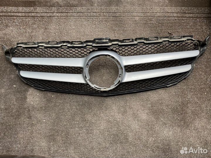 Решетка радиатора mercedes w205 рестайлинг