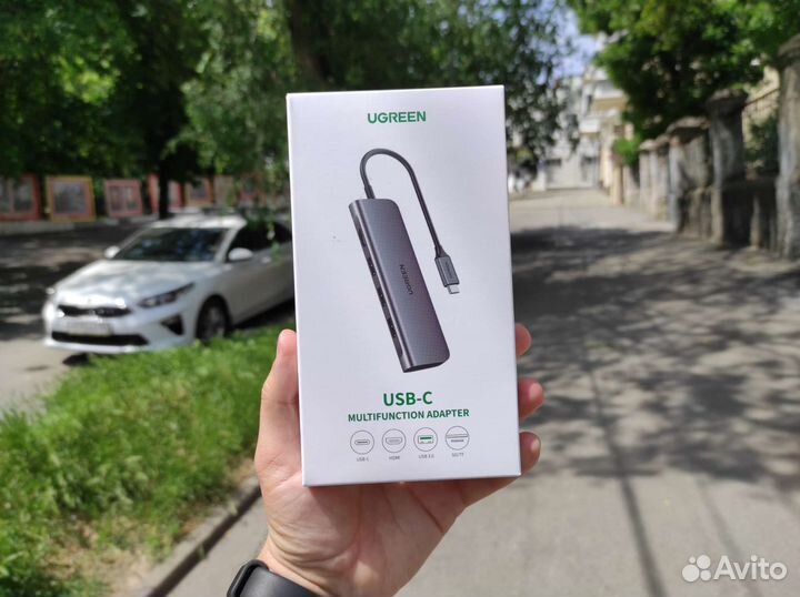 USB Hub (хаб) Ugreen USB-C (70410) новый